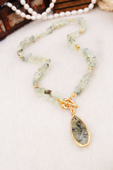 Prehnite Collier